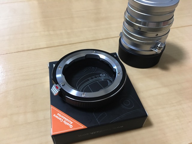 ライカM- Sony NEX Eマウントアダプターレビュー