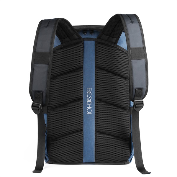 BOXSAM Zaino Porta PC, Zaino da Viaggio, Zaino Bagaglio a Mano con Porta  Ricarica USB, Zaino Scuola, Zaino Impermeabile Antifurto Multifunzione per  Collegio, Ufficio, Aeroporto,Lavoro,Nero : : Moda