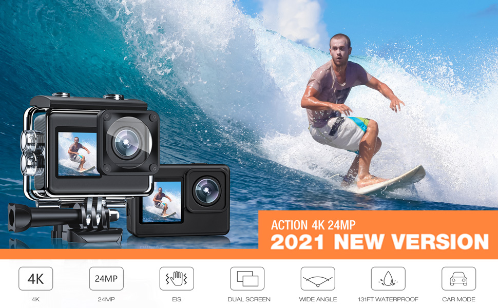 We provide a variety of high quality sports action cameras for outdoor enthusiasts
