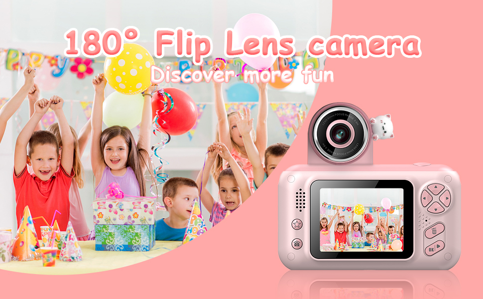 Compre S9 2.4 Pulgadas Cámara Para Niños de Pantalla de 4MP Con