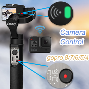 Stabilisateur GoPro - hohem iSteady Pro 4 Stabilisateur Caméra Action,  Installation Rapide en 1s, 14H Autonomie et IPX4, Gimbal Gopro 3 Axes  Compatible avec Gopro Hero 10/9/8/7/6 DJI OSMO Insta360
