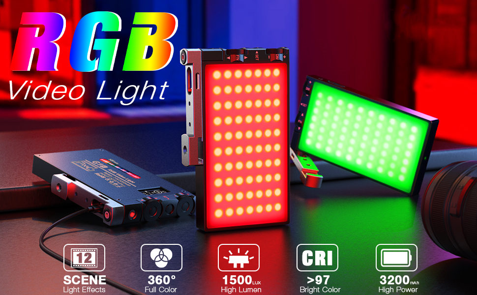 Bougies LED rechargeables DreamGoods avec flamme mobile - RVB - Plusieurs  couleurs 