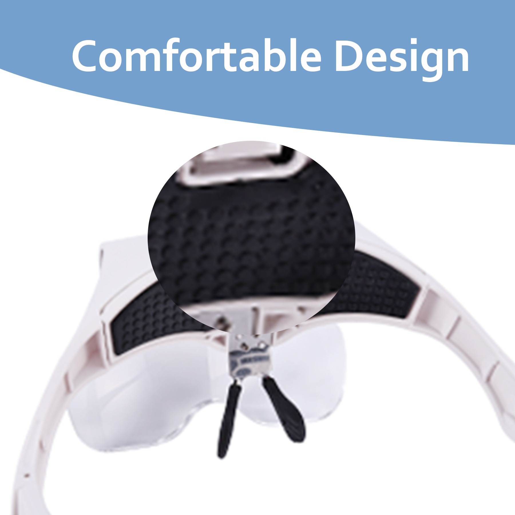 Comfortabele voorhoofdvulling