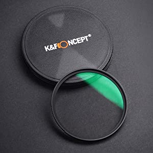 K&F Concept Black Diffusion 1/4 Special Effect Filter 