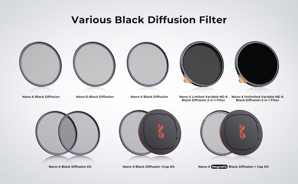 Best Black Diffusion filter - K&F Concept