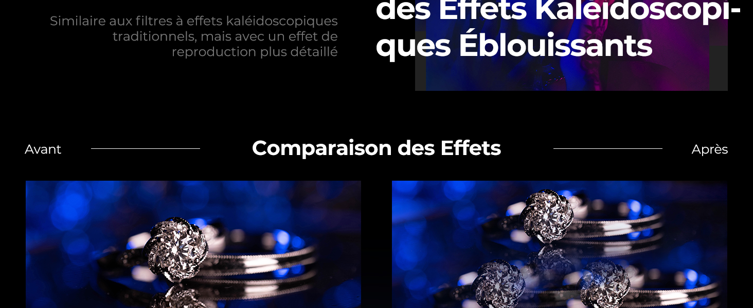 Filtre Prisme 82mm Filtre Kaléidoscope Tide Optics 82 Mm - Effet Prisme Fractal Filtre Photo Vidéo Créatif Filtre Prisme 82mm Filtre Kaléidoscope Tide Optics 82 Mm - Effet Prisme Fractal Filtre Photo Vidéo Créatif