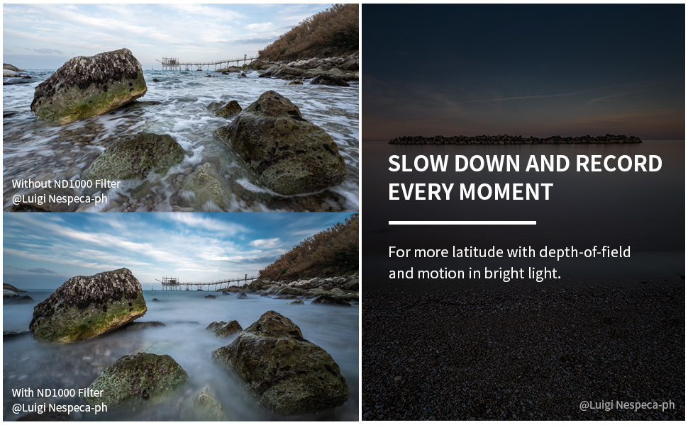 K&F Concept ND1000 Filter (10 stops)
