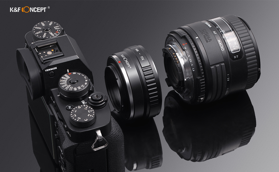 K&F Concept NIK to FX Lens Mount Adapter