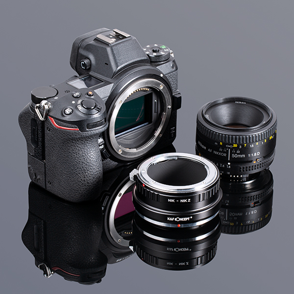 Nikon F レンズマウントアダプターの Nikon Z カメラ NIKF-NIKZ - K&F 