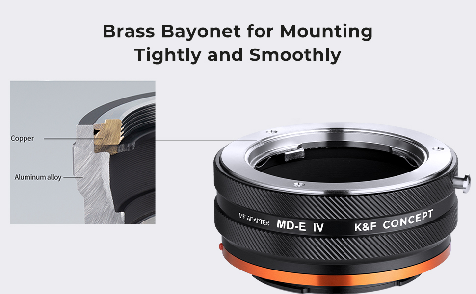 Minolta (SR / MD / MC) Series Lens to Sony E Series Mount Camera