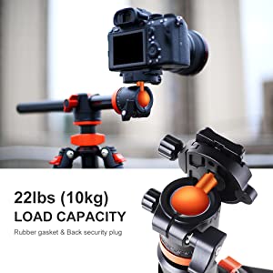 72インチカメラ三脚旅行用ベストDSLR三脚スタンド S211 - K&F Concept