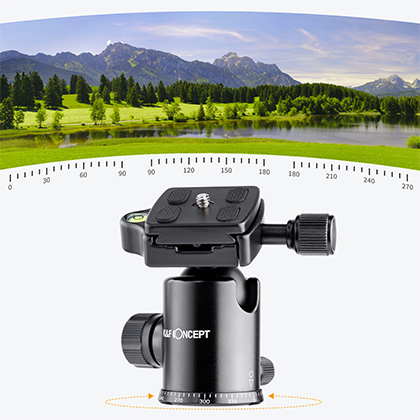 360° Panoramic Shooting tripod