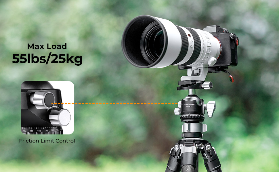 K&F Concept, X-serie koolstofvezelstatief