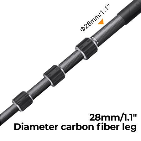 K&F Concept, treppiede in fibra di carbonio serie X