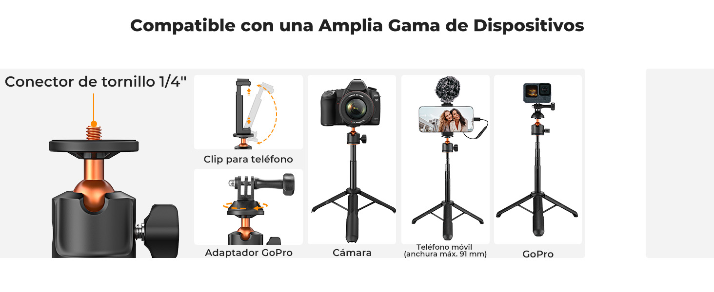 Compatible con múltiples dispositivos