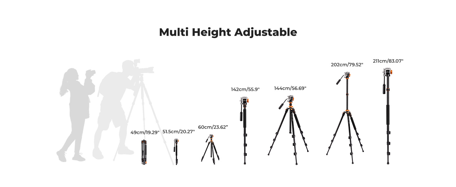 Multi Height Adjustable