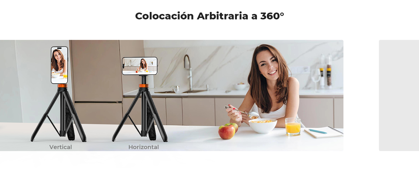 Colocación arbitraria de 360 ​​grados