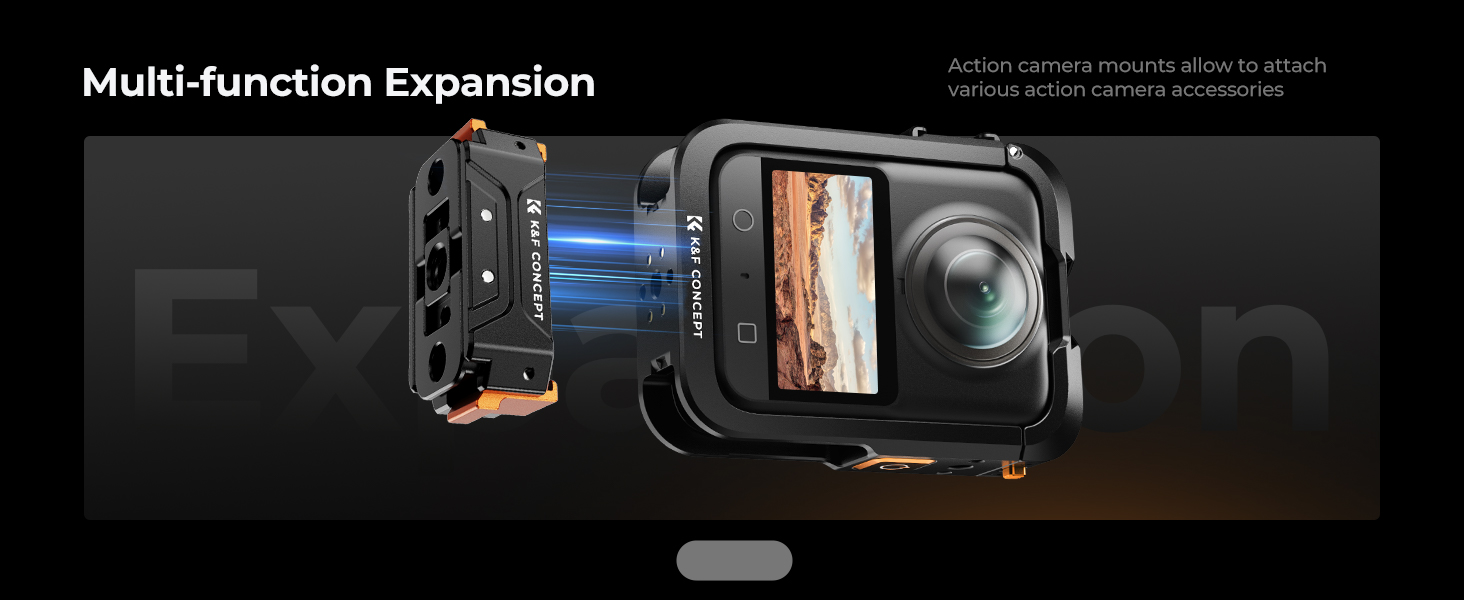 Cage De Protection En Aluminium Pour DJI Osmo 360 - Avec Sabot Froid Et Film écran