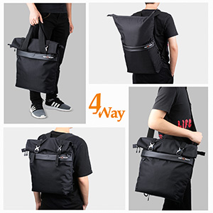 Messenger Shoulder Bag for Man 3-in-1 Backpack Fits 15.6 Inch Laptop ...