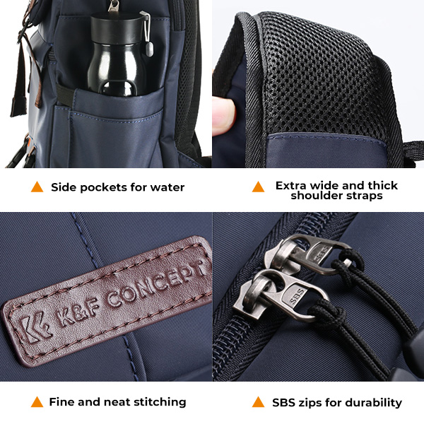 K&F Concept DSLR ruksak za fotoaparat