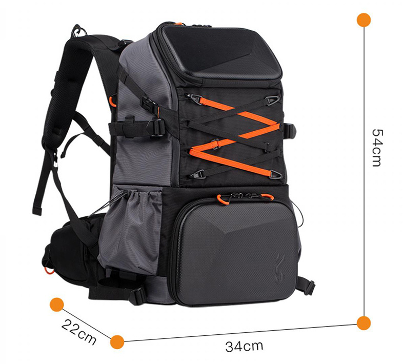 K F Concept Outdoor Camera Backpack Large Photography Bag with Laptop Compartment Tripod Holder Waterproof Raincover Hiking Travel DSLR Backpack Auckland NZ