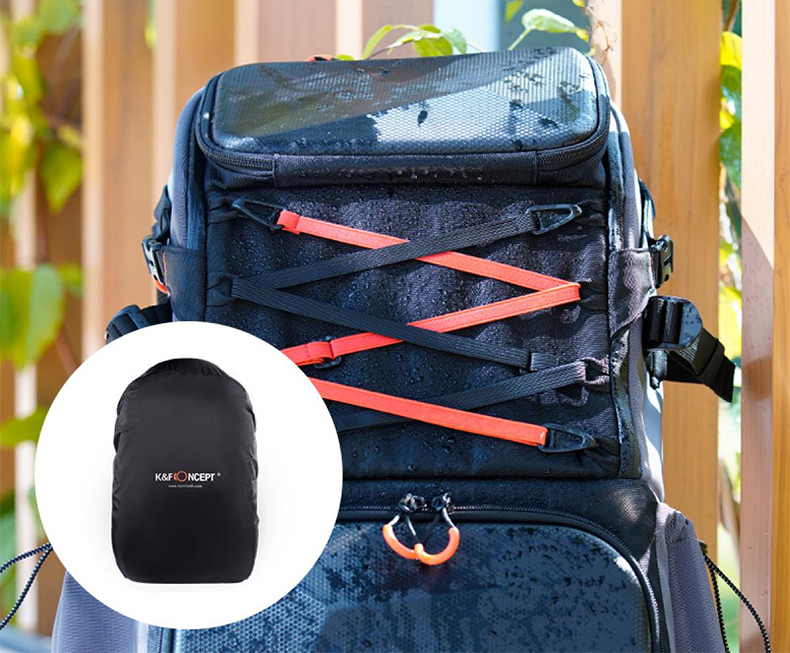 K&F Concept Outdoor Camera Backpack Professional Photography Bag with Laptop Tripod Holder Hiking Travel DSLR Backpack for Men