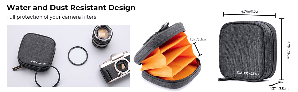 Sxhlseller Custodia Per Filtro Per Obiettivo Della Fotocamera