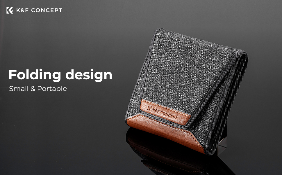 K&F CONCEPT 3-Pocket Filter Pouch