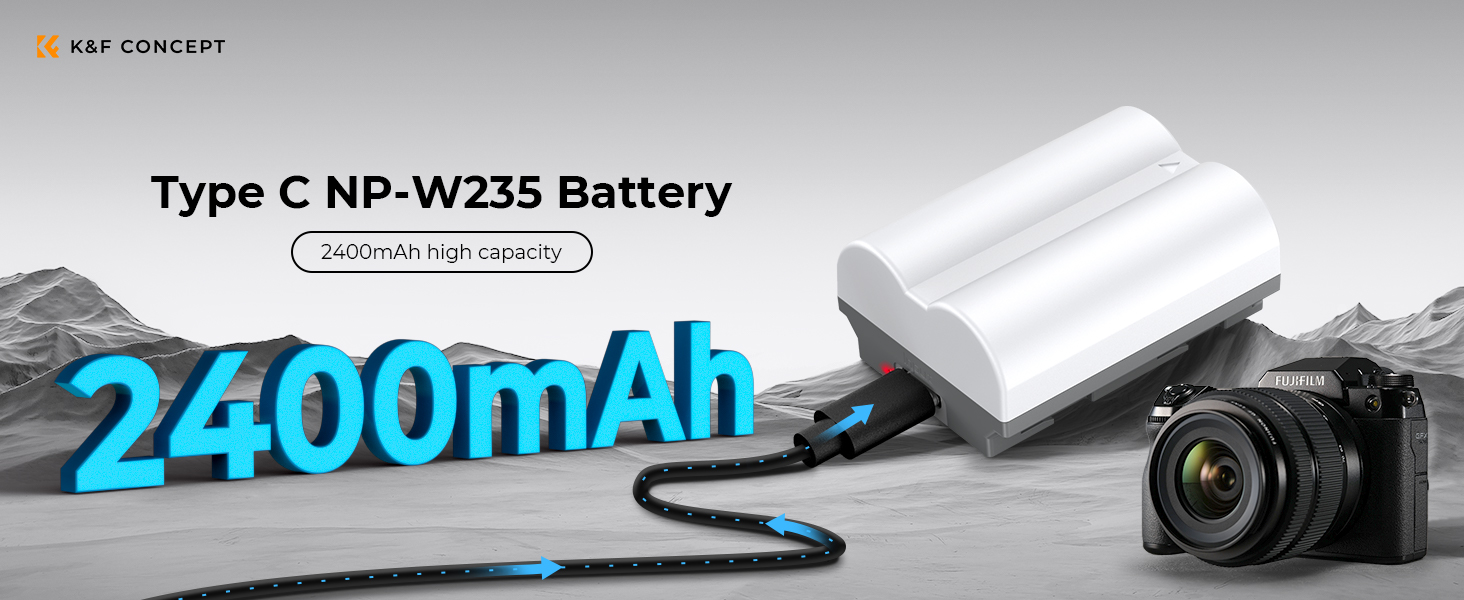 Fujifilm NP-W235 Battery Charger Set - KENTFAITH