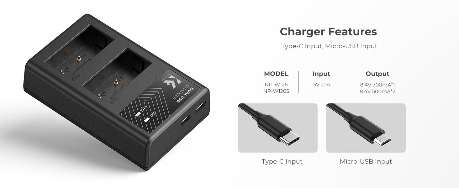 Dual charging interface