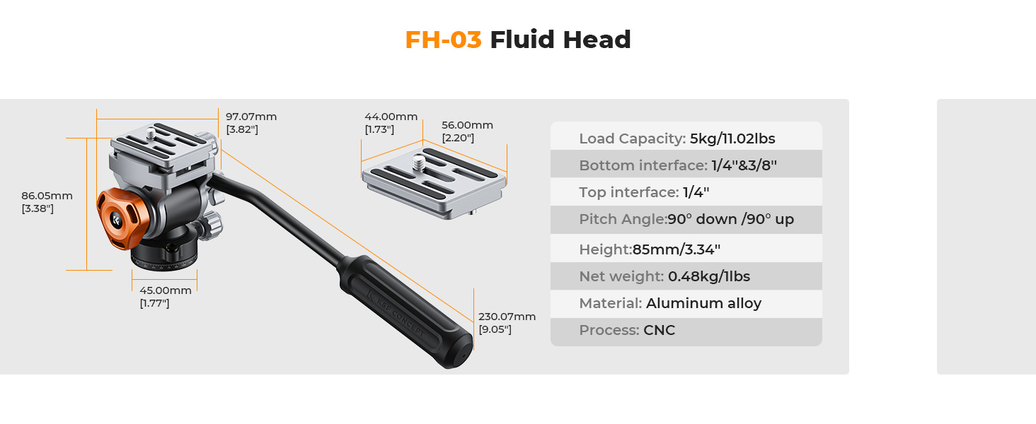 FH-03 Fluid Head