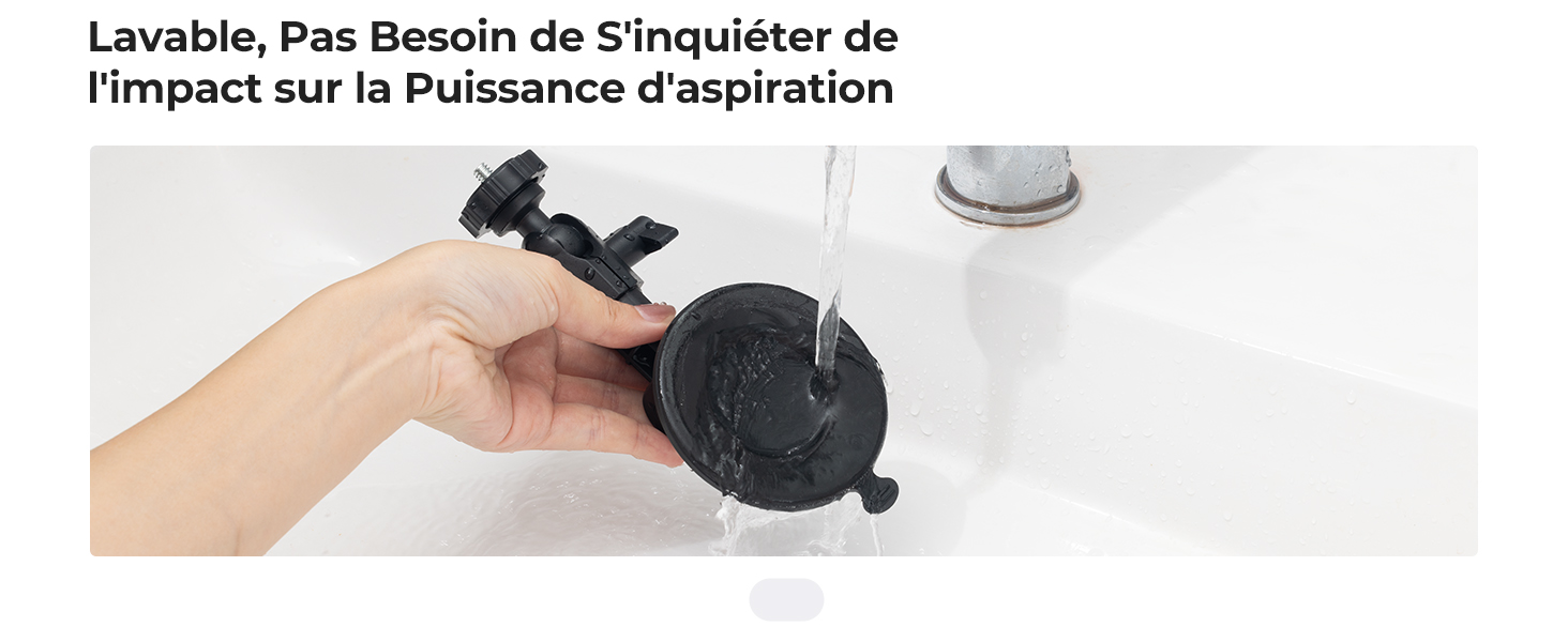 SUPPORT VENTOUSE VOITURE MINI Remplacement Pour Caméra Tableau Bord