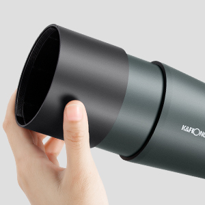 Retractable lens hood