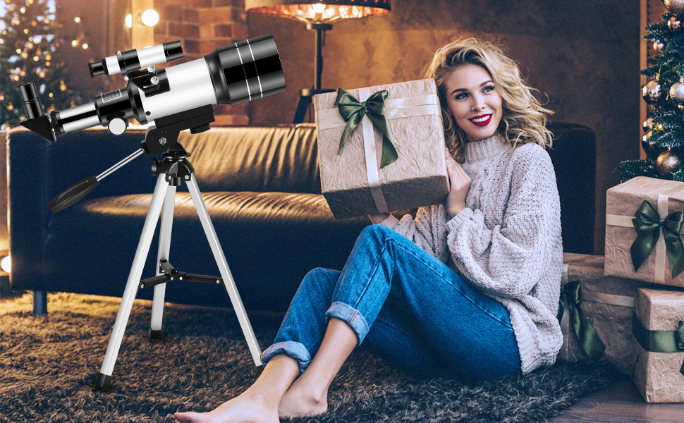 This is the ideal telescope for beginners in astronomy... You will receive 15X, 23X, 45X, 50X, 75X and 150X enlargements with adjustable performance for maximum details.