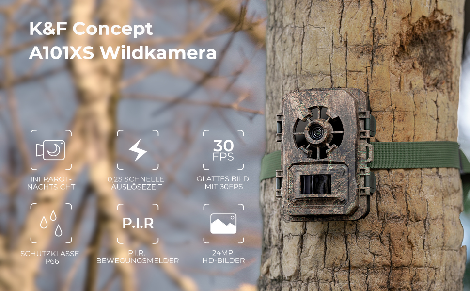 K&F Concept A101XS Wildkamera
