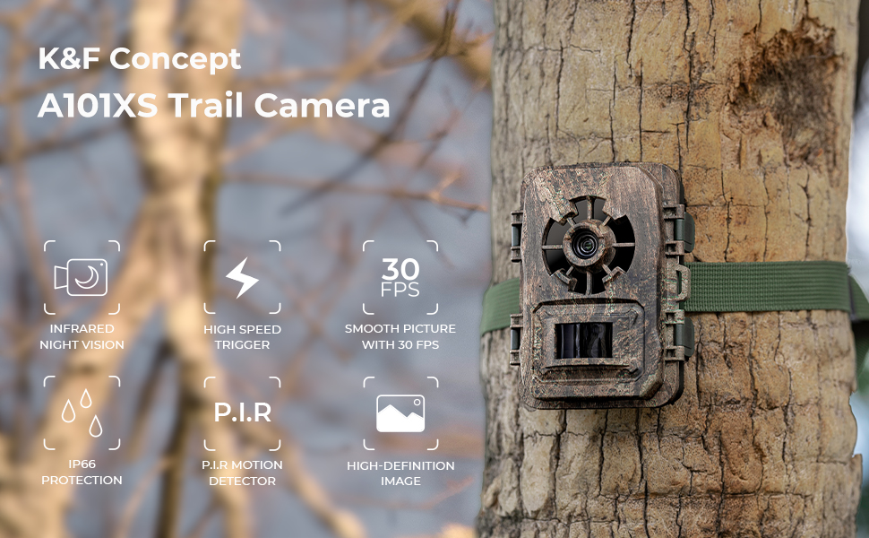 Trail Camera Tree Mount  K&F Concept Trail Cameras - K&F Concept