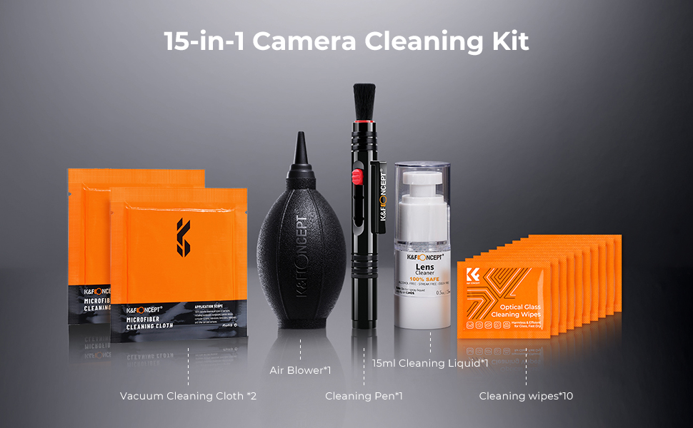 K&F 15in1 cleaning set SKU.1918