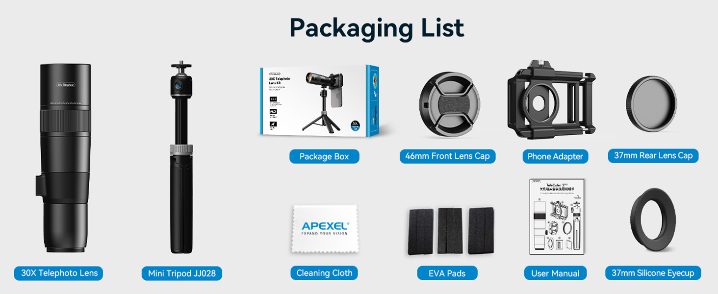 Kaikki mitä tarvitset sisällyttää pakettiin
