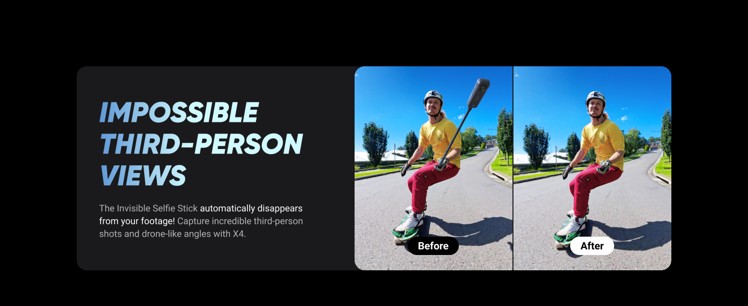 Osynlig självhäftande