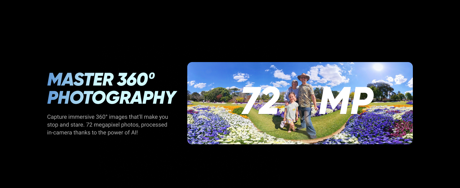 72MP 360° foto
