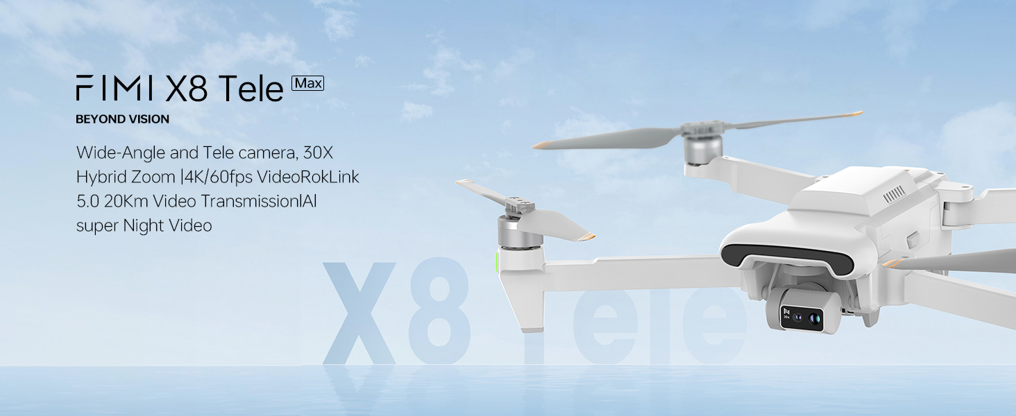 Video Drone Dual Sony -kameralla, Näe Horisontin Taakse