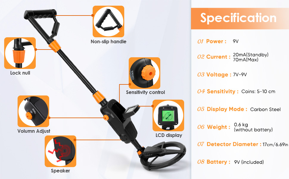 metalldetektor låve