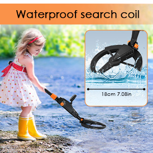 vanntett metalldetektor