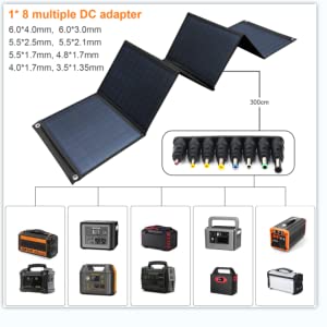 ALLPOWERS SP033 200W Pannello Solare Portatile 18V Pannello Solare  Pieghevole Kit con MC-4 Uscita Impermeabile IP66 Caricatore Solare per  Camper Portatili Generatore Solare Van Camping Off-Grid - K&F Concept