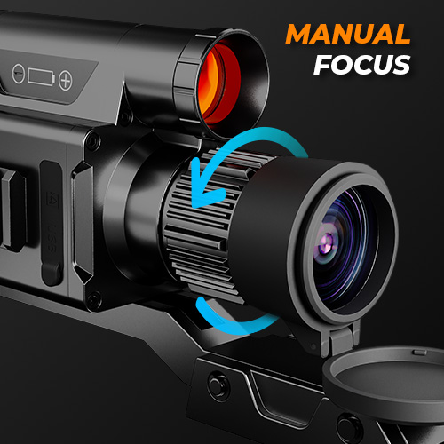 ナイトビジョンスコープ 4Kビデオ録画、300m赤外線ナイトビジョン範囲