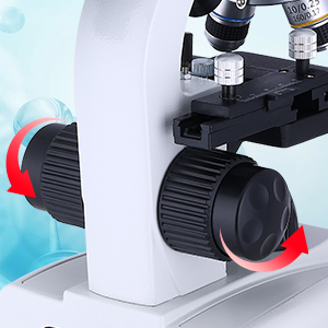 Microscope binoculaire wf10x et wf25x grossissement 40x - 1000x - K&F  Concept