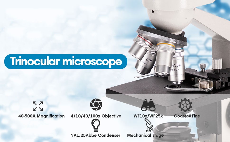 Microscope optique - G500 - HTI Medical Inc. - de laboratoire / binoculaire  / achromatique plan