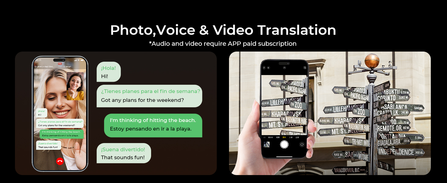 Translate Photo & Call