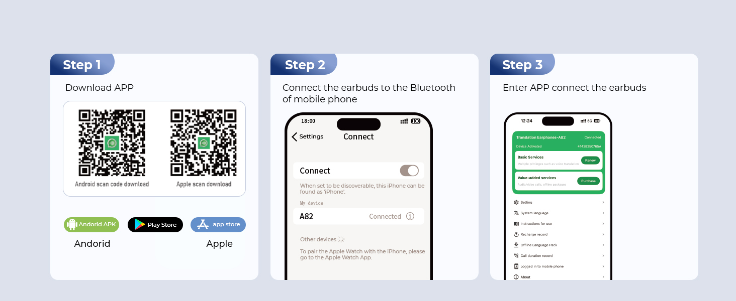 Connessione APP