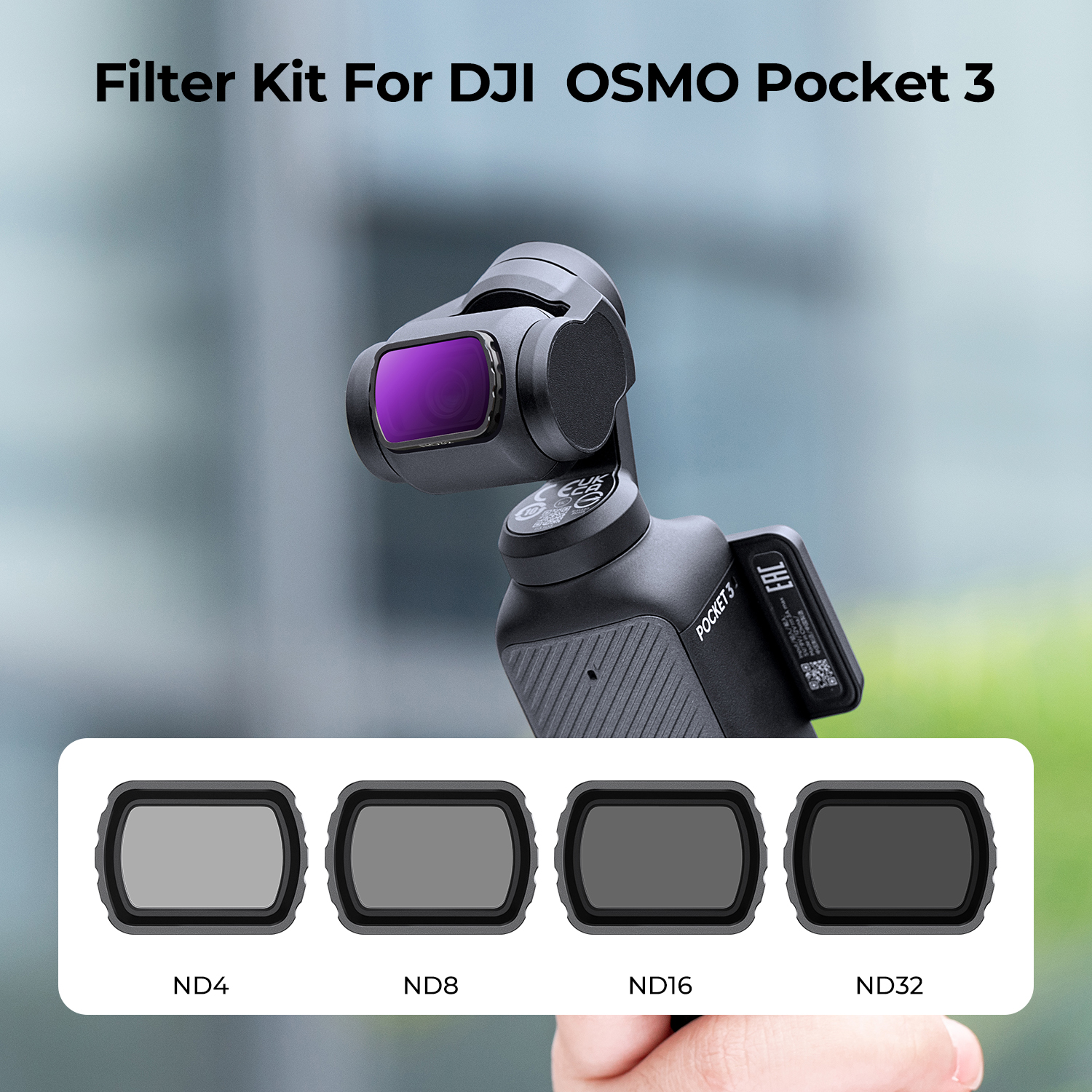 Osmo Pocket How To Use Nd Filters?